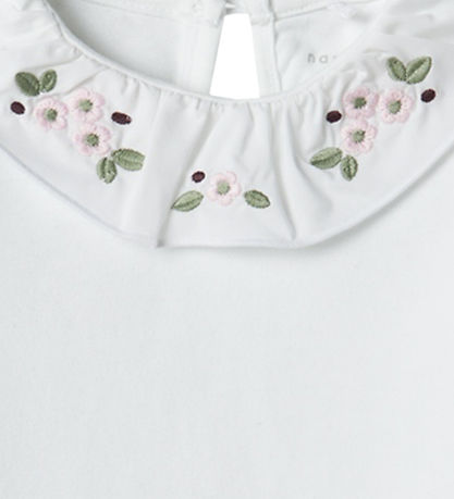 Name It Romper L/æ - NbfTallie - Bright White Name It Romper L/æ - NbfTallie - Bright White