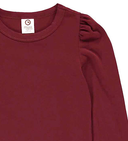 Müsli Blouse - Cozy Me Puff - Cabernet
