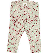 Müsli Leggings - Love - Soft Green/Cabernet Müsli Leggings - Love - Soft Green/Cabernet