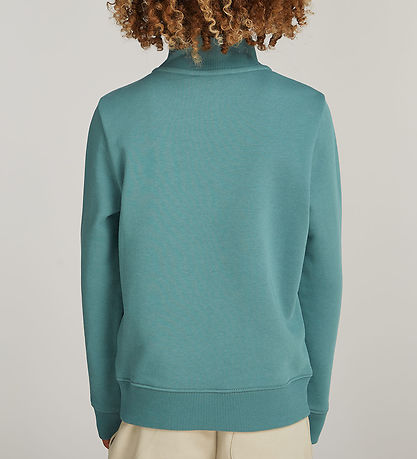 Calvin Klein Sweatshirt - Monogramm Mini Badge Half-Zip - North 