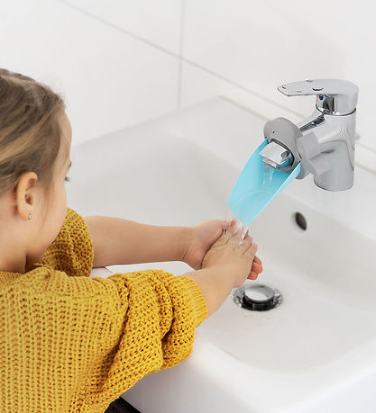 Rallonge de robinet Reer - MyHappyBath - Bleu/Gris Rallonge de robinet Reer - MyHappyBath - Bleu/Gris