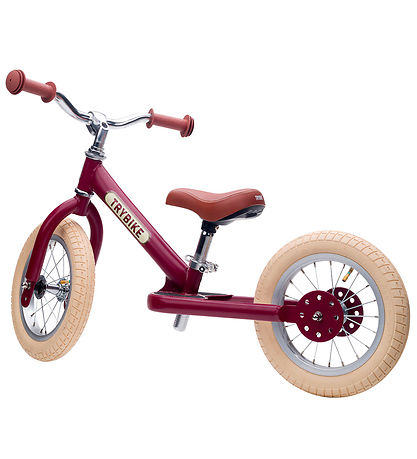 TryBike Loopfiets - Steel - Vintage Editie - Rood TryBike Loopfiets - Steel - Vintage Editie - Rood