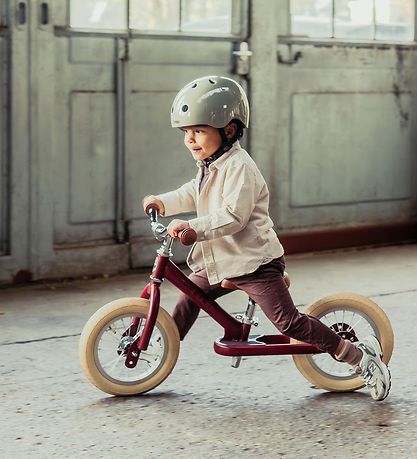 TryBike Loopfiets - Steel - Vintage Editie - Rood TryBike Loopfiets - Steel - Vintage Editie - Rood
