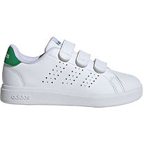 Chaussures adidas Performance - Advantage Base 2.0 - Blanc/Vert Chaussures adidas Performance - Advantage Base 2.0 - Blanc/Vert