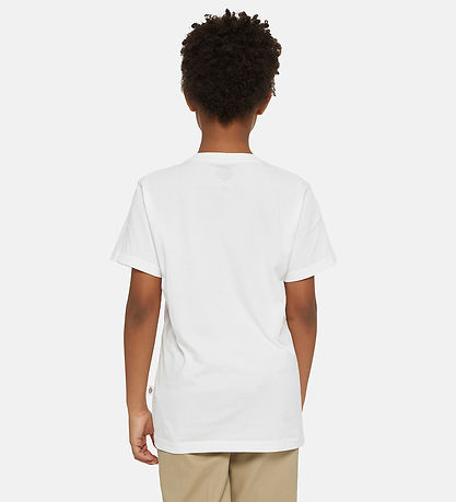 Dickies 티셔츠 - 청소년 메이플턴 - 화이트 Dickies 티셔츠 - 청소년 메이플턴 - 화이트