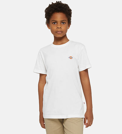 Dickies 티셔츠 - 청소년 메이플턴 - 화이트 Dickies 티셔츠 - 청소년 메이플턴 - 화이트