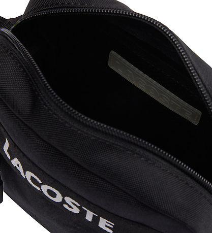 Lacoste Shoulder bag - Black w. Logo Stripe