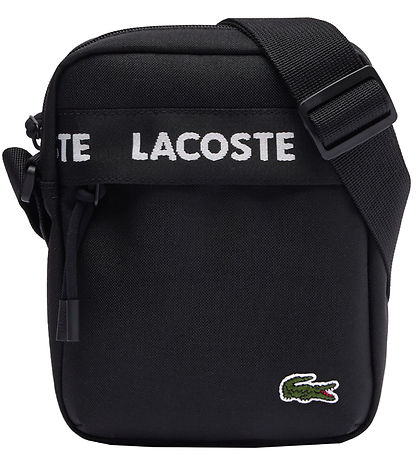 Lacoste Shoulder bag - Black w. Logo Stripe