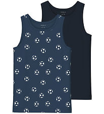 Name It Aluspaita - NkmTank - 2 kpl - Dark Denim Name It Aluspaita - NkmTank - 2 kpl - Dark Denim