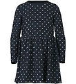 Name It Dress - NmfVivia - Noos - Dark Sapphire/Dots Aop In Brig