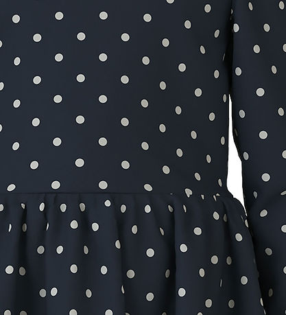 Name It Kleid - NmfVivia - Noos - Dark Sapphire/Dots Aop In Brig
