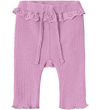 Name It Trousers - Knitted - NbfLona - Pastel Lavender