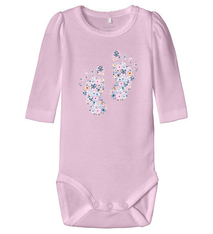 Name It Bodysuit L/æ - NbfLabe - Festival Bloom