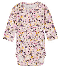 Name It Bodysuit L/æ - NbfLosa - Festival Bloom