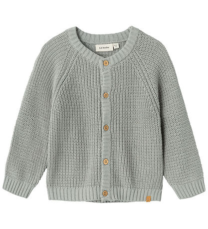 Lil' Atelier Cardigan - Knitted - Noos - NmnEmlen - Limestone