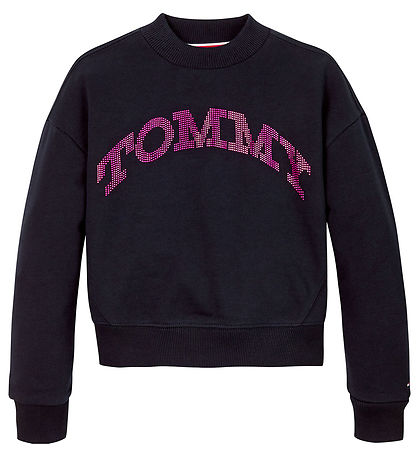Tommy Hilfiger Collegepaita - Tommy Dot Folio - Desert Pilvi