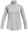 Under Armour Blouse w. Zipper - Tech Graphic - Pitch Grey