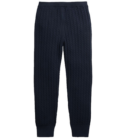 Polo Ralph Lauren Byxor - Stickad - Hunter Marinblå