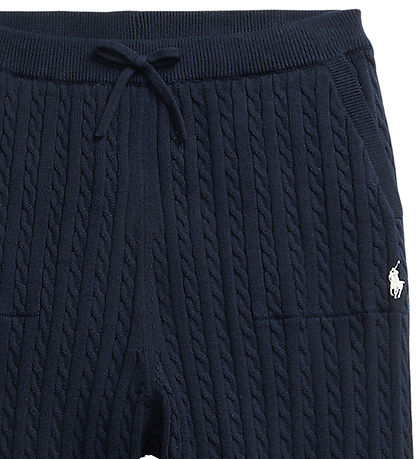 Polo Ralph Lauren Byxor - Stickad - Hunter Marinblå