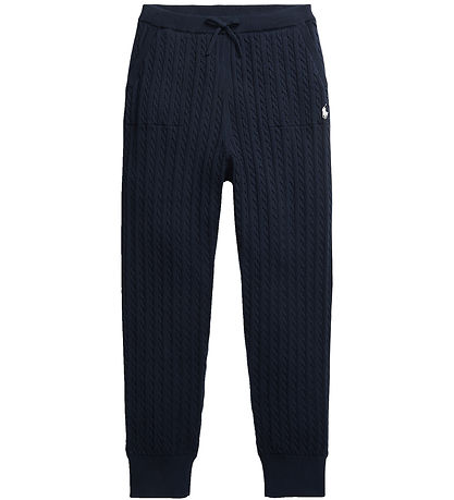 Polo Ralph Lauren Byxor - Stickad - Hunter Marinblå