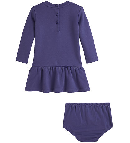 Robe en Molleton av. Bloomers Polo Ralph Lauren - Violet av. Pel Robe en Molleton av. Bloomers Polo Ralph Lauren - Violet av. Pel