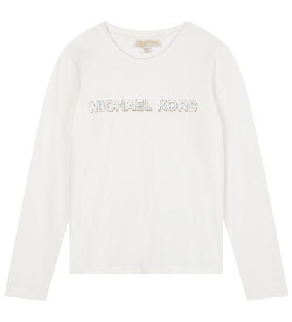 Michael Kors Blouse - Off White w. Silver/Gold