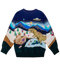 Molo Sweatshirt - Monti - Pixelscape Molo Sweatshirt - Monti - Pixelscape