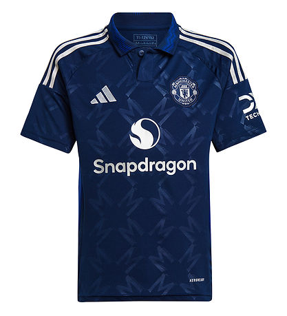 adidas Performance Fótboltatreyja - MUFC A JSY Y - Blár adidas Performance Fótboltatreyja - MUFC A JSY Y - Blár