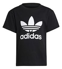 adidas Originals T-paita - Trefoil - Musta adidas Originals T-paita - Trefoil - Musta