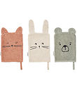 Liewood Washcloths - Sylvester - 3-Pack - Dove Blue Mix Liewood Washcloths - Sylvester - 3-Pack - Dove Blue Mix