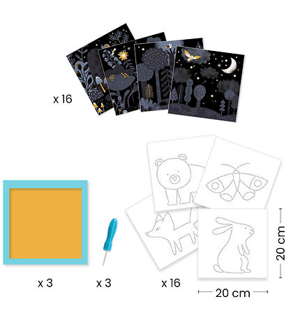 Djeco Creatieve Speelset - Prikkelend - Dier