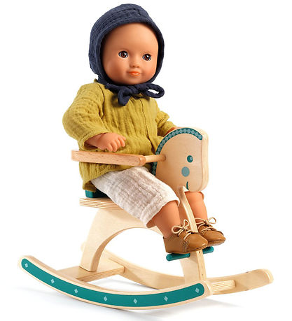 Djeco Rocking Horse To Dolls - Wood