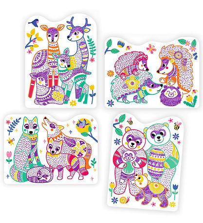 Djeco Colouring Set - Magic Colour - Forest Animals