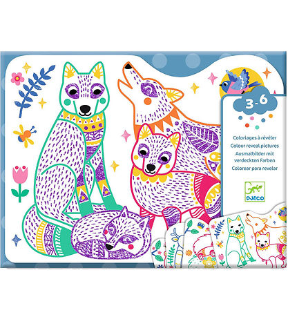 Djeco Colouring Set - Magic Colour - Forest Animals