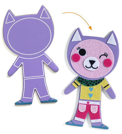 Djeco Creation Set - DIY - Funky Family