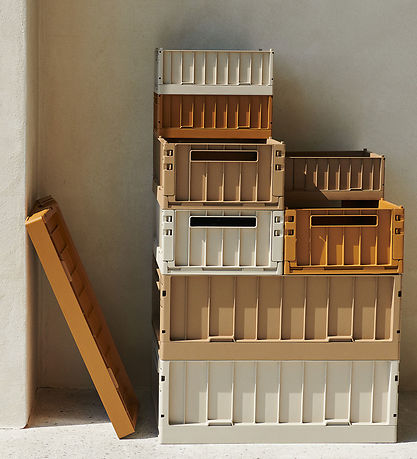 Liewood Foldable Box - 50x36x19,5 cm - Large - Weston - Oat Liewood Foldable Box - 50x36x19,5 cm - Large - Weston - Oat