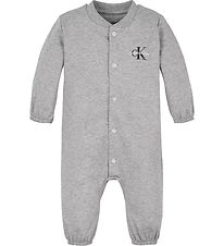 Grenouillère Calvin Klein - Monogramme - Grey Heather Grenouillère Calvin Klein - Monogramme - Grey Heather