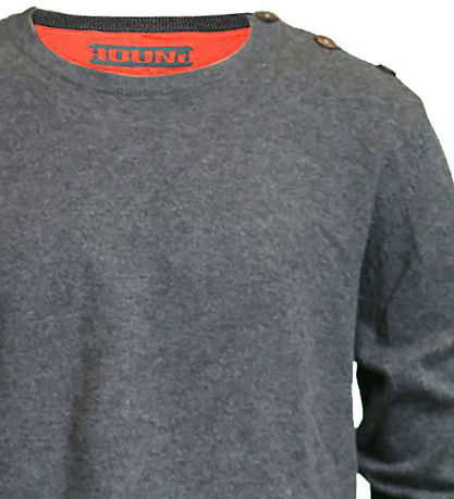Hound Blouse - Knitted - Dark Grey Melange Hound Blouse - Knitted - Dark Grey Melange
