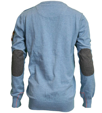 Hound Blouse - Knitted - Dusty Blue Melange