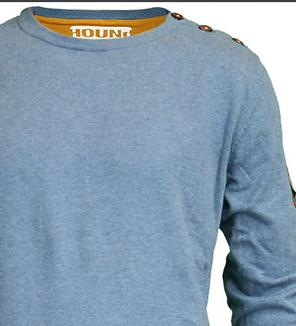 Hound Blouse - Knitted - Dusty Blue Melange