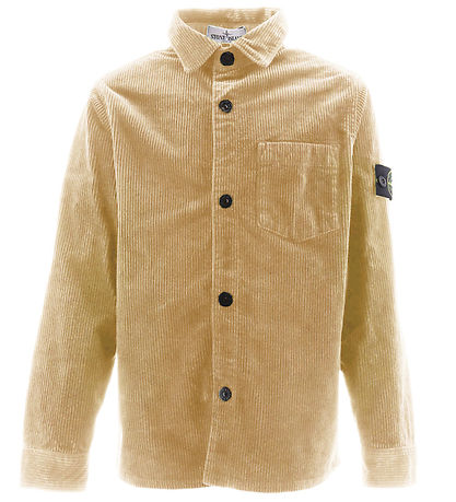 Stone Island Überhemd - Cord - Natural Beige