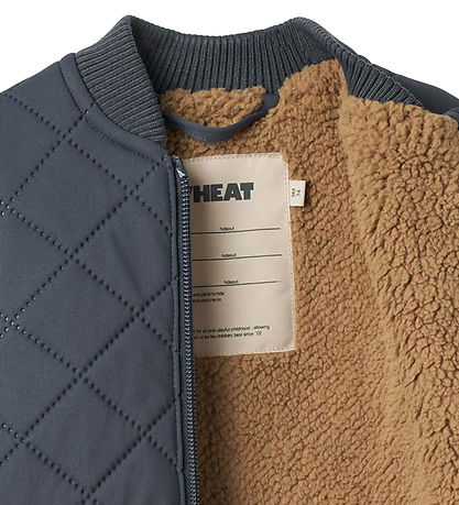 Wheat Thermo Jacket w. Lining - Benni - Ink Wheat Thermo Jacket w. Lining - Benni - Ink