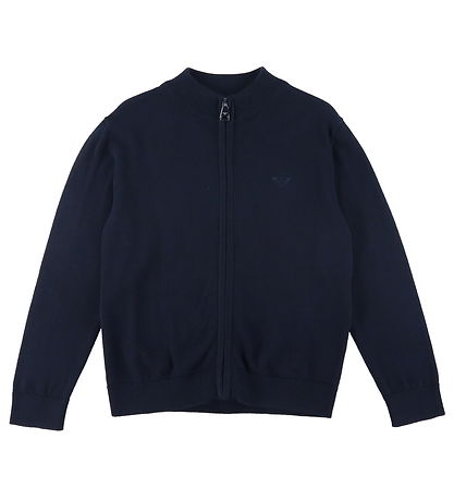Emporio Armani Cardigan - Acrylic/Wool - Navy