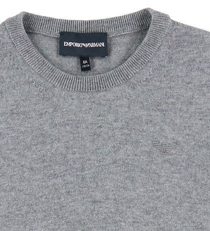 Emporio Armani Blouse - Knitted - Grey Melange