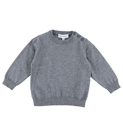 Emporio Armani Blouse - Knitted - Grey Melange