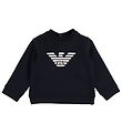 Emporio Armani Sweatshirt - Navy w. Logo