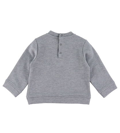 Emporio Armani Collegepaita - Harmaa melange M. Valkoinen