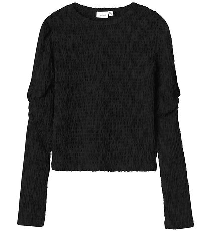 Name It Blouse - NkfLonnis - Black Name It Blouse - NkfLonnis - Black