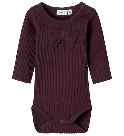 Body m/l Name It - NbfLusai - Plum Parfait
