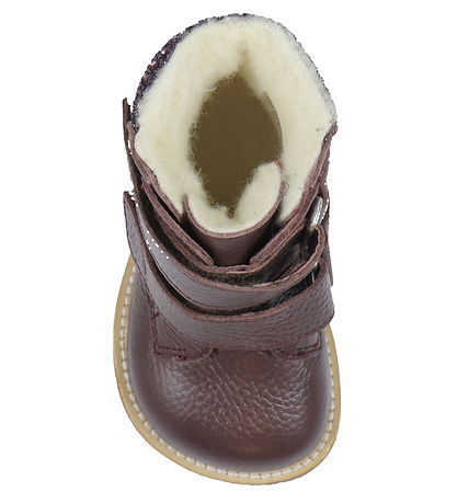 Angulus Prewalker Boots w. Lining - Tex - Aubergine